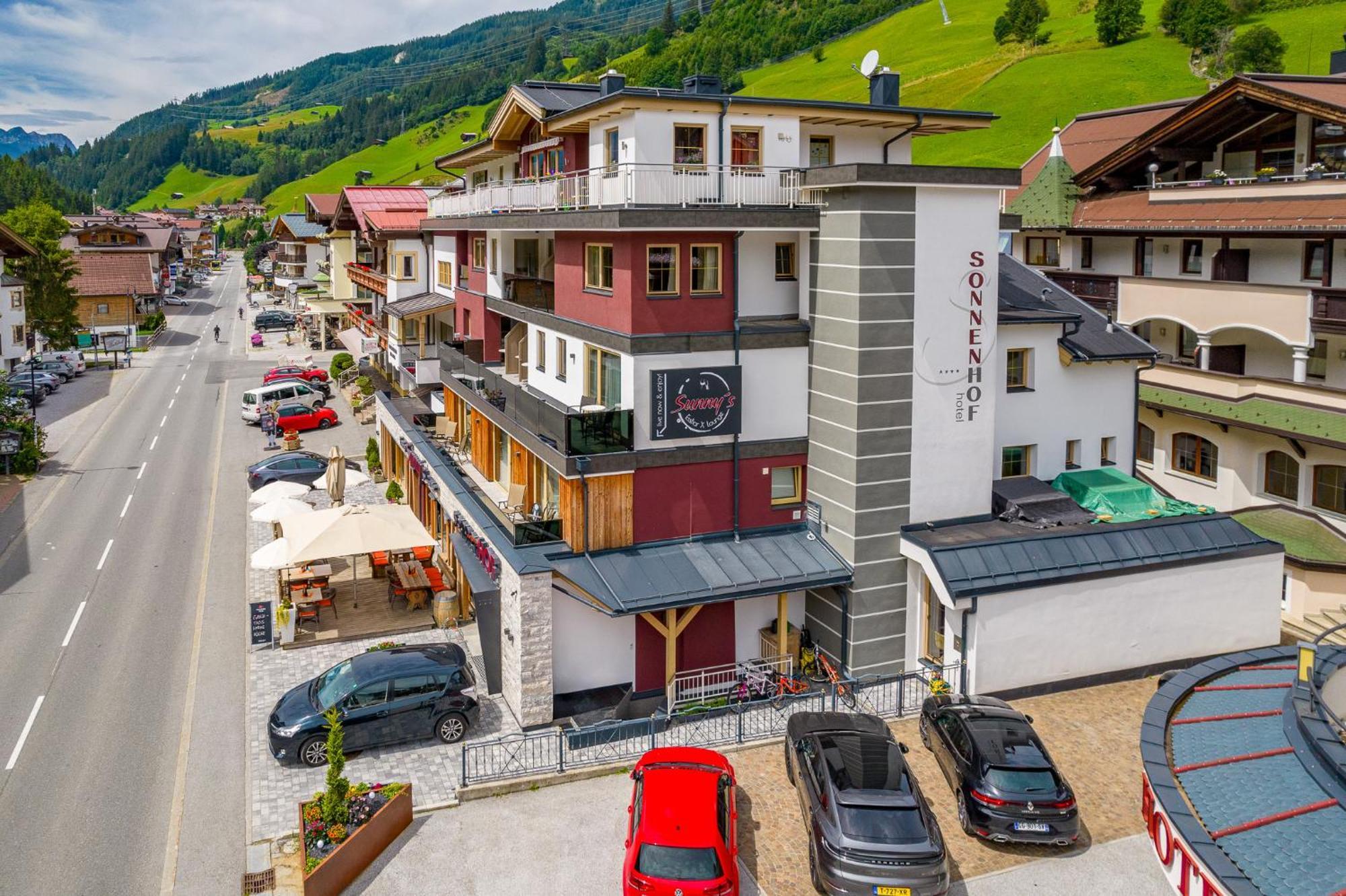 Hotel Sonnenhof Gerlos Centrum Exteriör bild